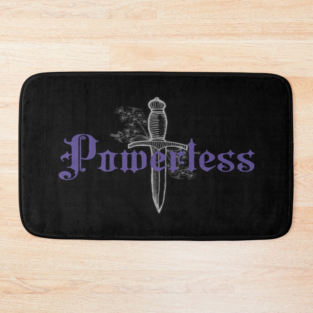 Inspired By Powerless By Lauren Roberts Bath Mat