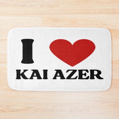 I Love Kai Azer Bookish Bath Mat