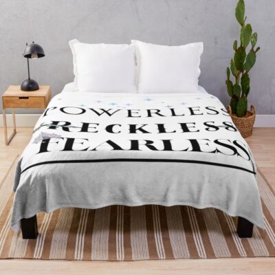 Powerless Book Series Reader Throw Blanket