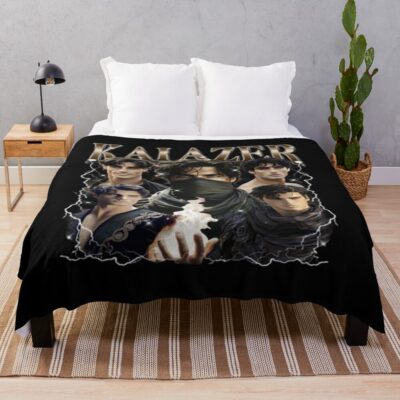 Kai Azer Powerless Romantasy Throw Blanket