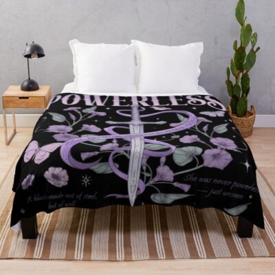 Powerless Kai Azer Book Lover Gift Throw Blanket