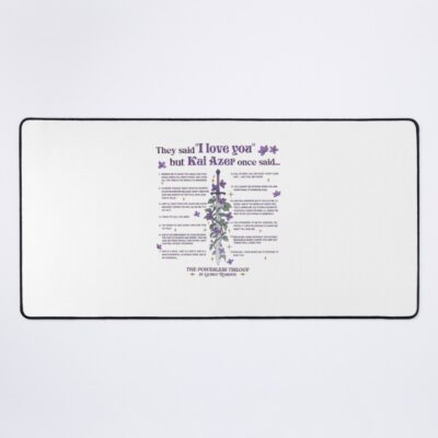 I Love You In Book Series Mouse Pad