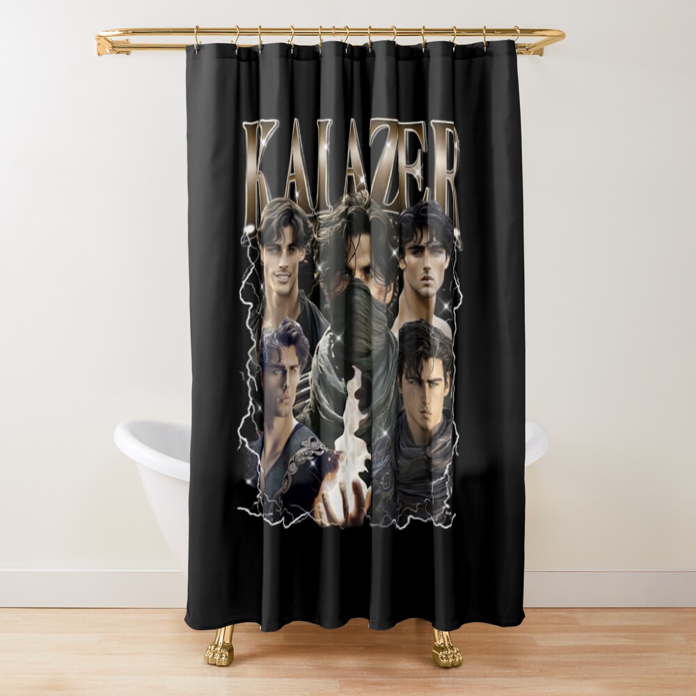 Kai Azer Powerless Romantasy Shower Curtain