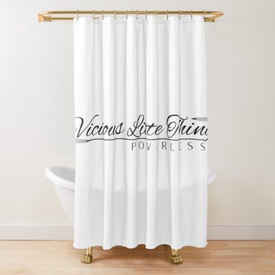 Paedyn Gray “vicious Little Thing” Shower Curtain
