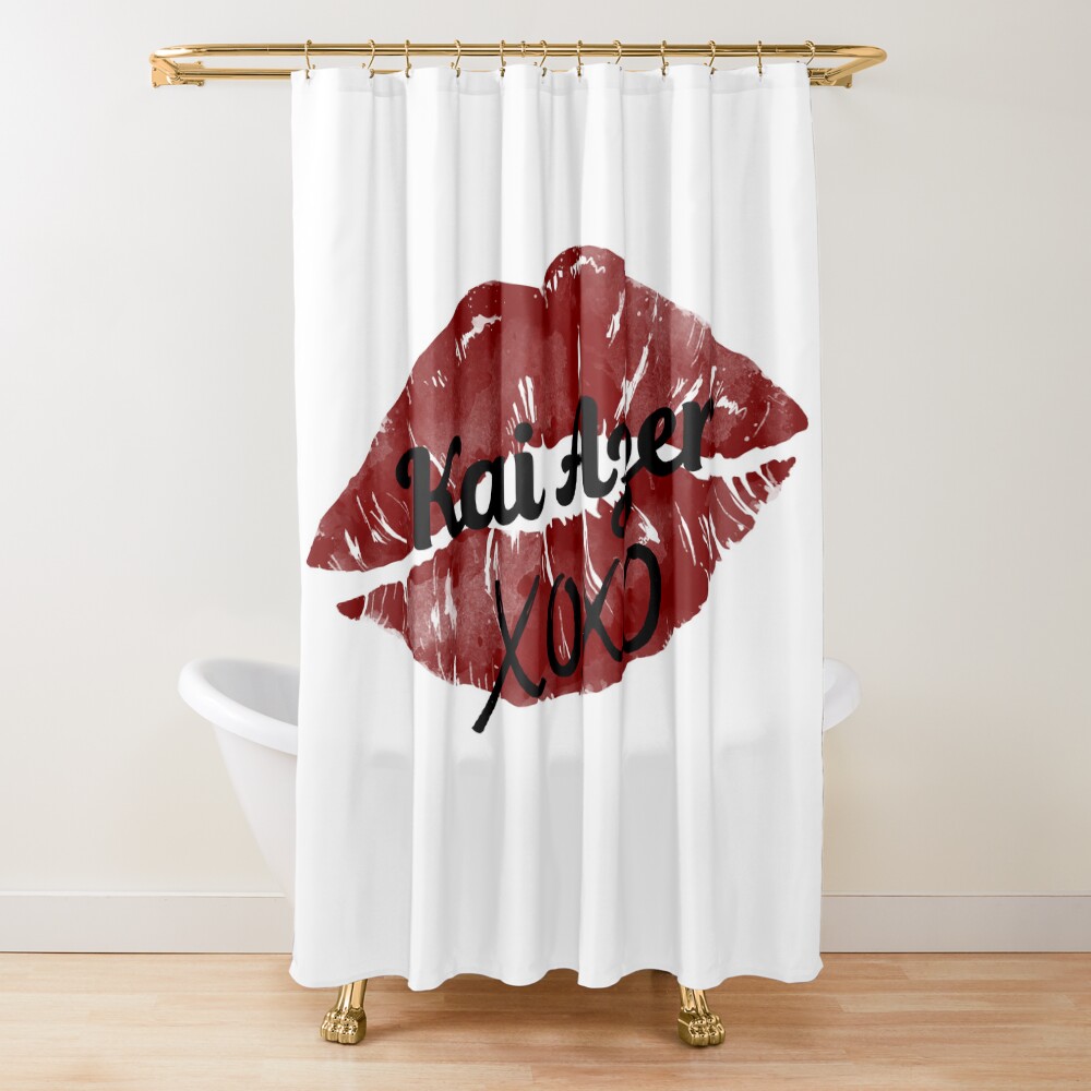 Book Boyfriend Kai Azer Shower Curtain