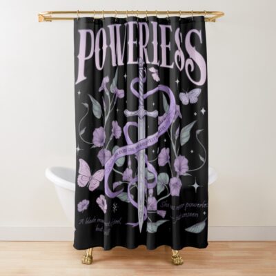 Powerless Kai Azer Book Lover Gift Shower Curtain
