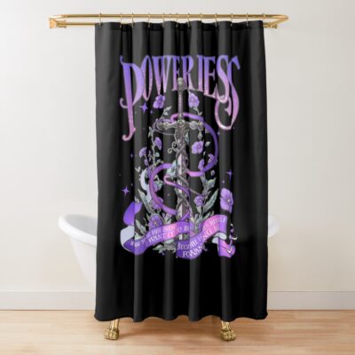 Dark Romance Fantasy Book Lover Shower Curtain