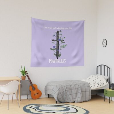 “for Every Girl Who Felt Powerless” Tapestry