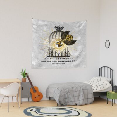 Powerful & Powerless Quote Tapestry
