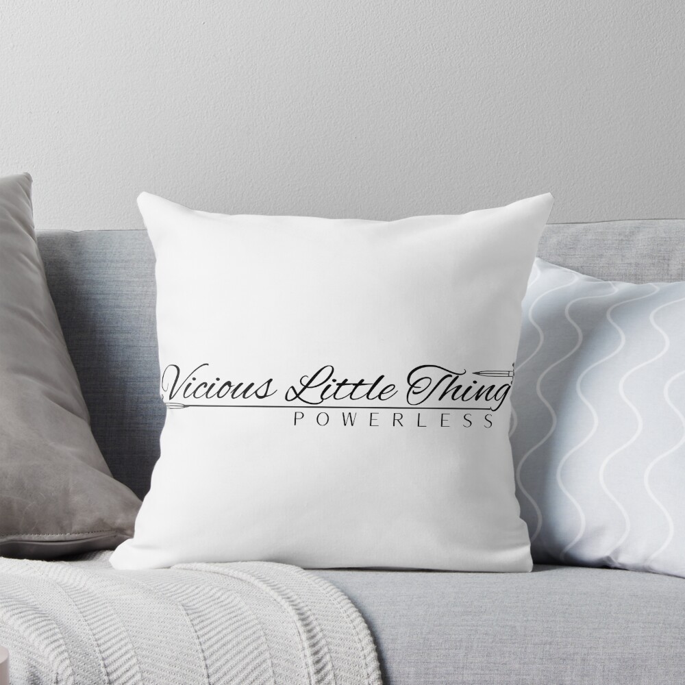 Paedyn Gray “vicious Little Thing” Throw Pillow