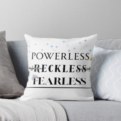 Powerless Book Series Reader Throw Pillow