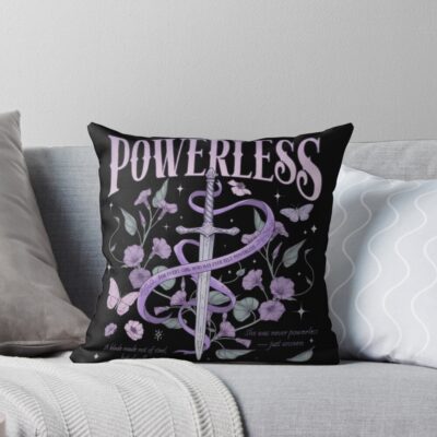 Powerless Kai Azer Book Lover Gift Throw Pillow