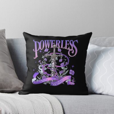 Dark Romance Fantasy Book Lover Throw Pillow