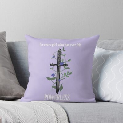 “for Every Girl Who Felt Powerless” Throw Pillow
